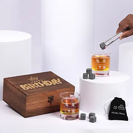 Birthday Whiskey Gift Set: Drinkware Gifts