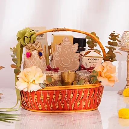 Blessings of Ganesha Diwali Hamper: Diwali Gifts