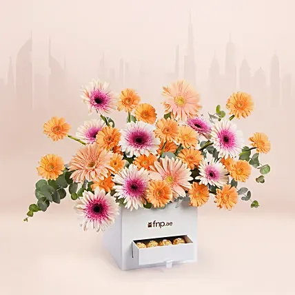 Palm Petals Dubai Flowers: Gerberas Flower Bouquets