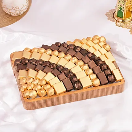 Chocolate In Indulgence Tray: Eid Chocolates