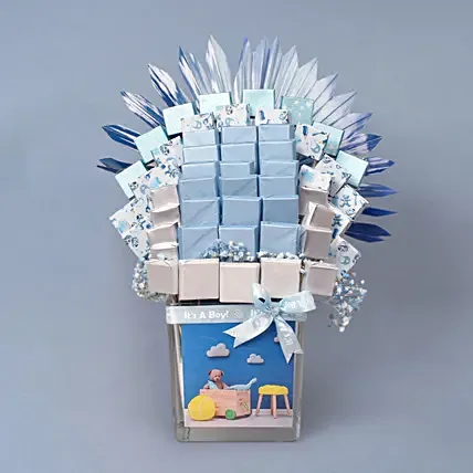 Congrat's It&rsquo;s a Boy Chocolates: New Born Baby Gifts