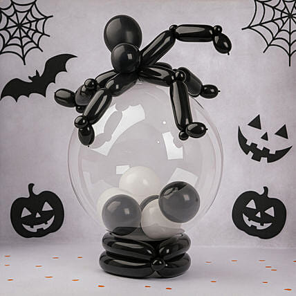 بالونات بتصميم هالوين مرعب: شوكولاته الهالوين