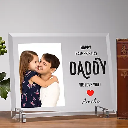 Acrylic Photo Frame for Cherished Memories: Father's Day Gifts