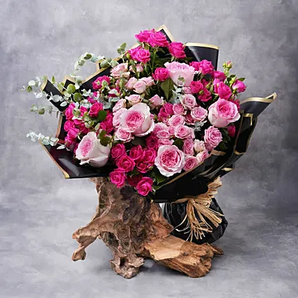 Dazzling Roses Bouquet: Rose Day Gifts