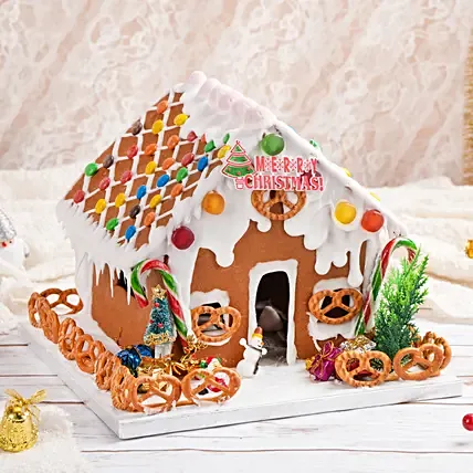 Decorated Ginger House: Christmas Presents for Parents