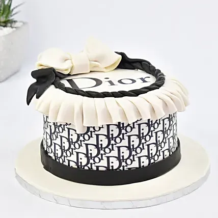 Dior Love Designer Cake: Wedding Anniversary Cake