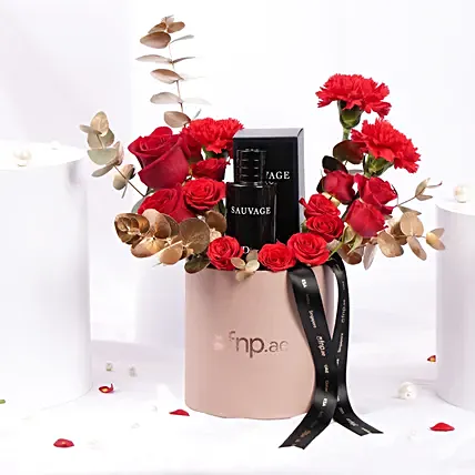 Dior Sauvage Fragrance Gift Box: Flowers