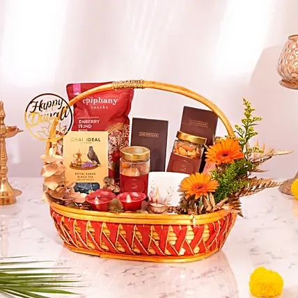Diwali Delight Basket: Diwali Gifts