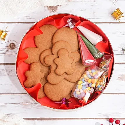 DIY Family of Ginger Cookies: Secret Santa Gifts