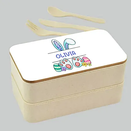 Easter Bunny Personalised Lunchbox: Easter Gifts 