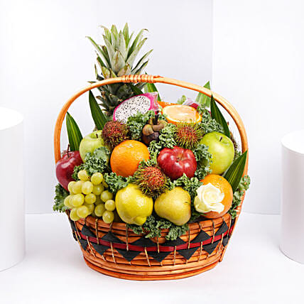 Exotic Fruits Basket Small: Mid Autumn Gifts