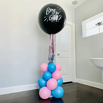 بالونات حفل تحديد جنس المولود: بالونات حفلات