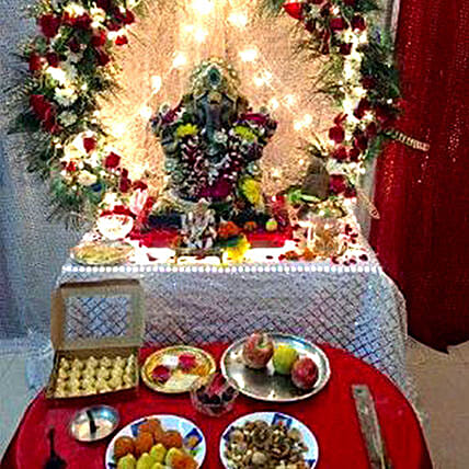 Ganesh Chaturthi Decor: 