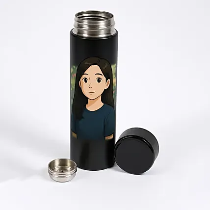 Ghibli Printed Water Bottle: Birthday Personalised Gifts