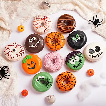 Haunted Dozen Donut Box: هدايا الهالوين