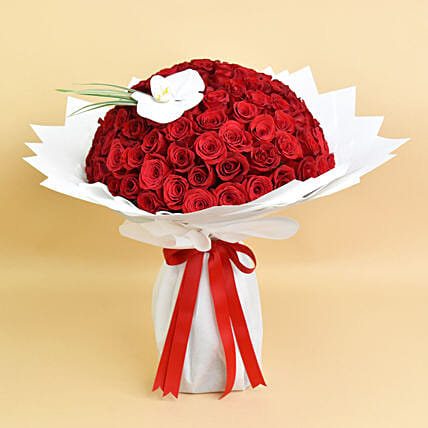 Hundred Hearts For You: Propose Day Flowers