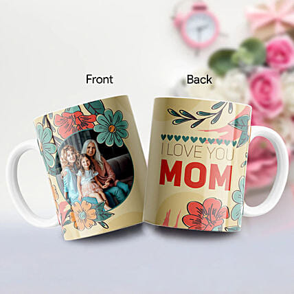 I Love You Mom Personalised Mug: Personalised Mother's Day Gifts