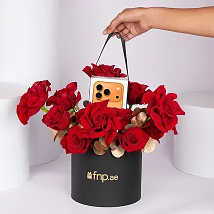 iPhone 17 Pro Surprise Gift Box With Flowers Middle East Version: 