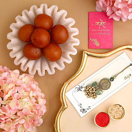 Jeweled Jade Affair Lumba N Gulab Jamun: 