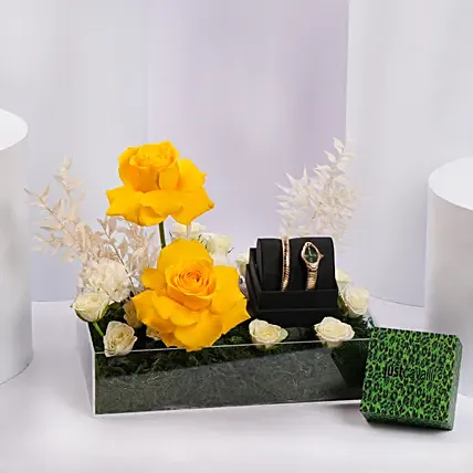 Just Cavalli Womens Signature Snake Watch: Birthday Gifts