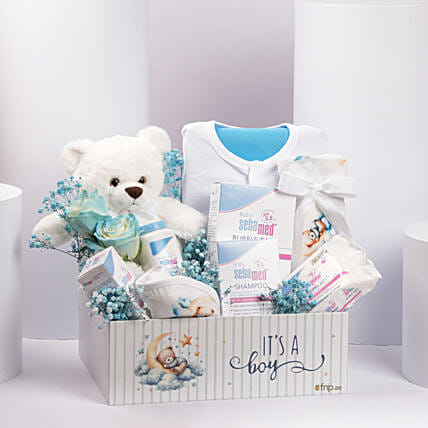 Love and Care New Born Baby Hamper: 