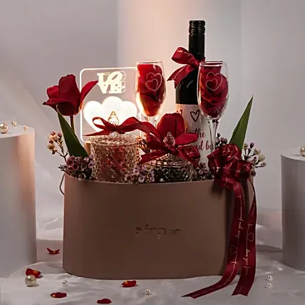 Love is Irresistible Desire Hamper: Send Valentine's Day Gift Hampers to Ajman
