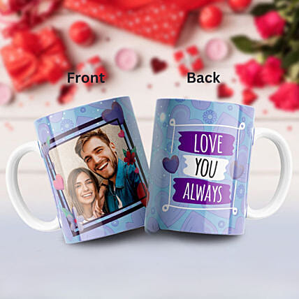 Love You Always Mug: Personalised Gifts for Anniversary