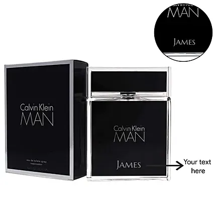 Man by Calvin Klein for Men EDT Personalised: Boss Day Gifts