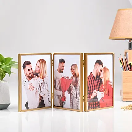 Metal Frame Photo Collage: Personalised Photo Frames