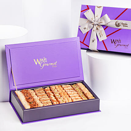 Mixed Baklawa Gift Box By Wafi: Wafi Gourmet Sweets 