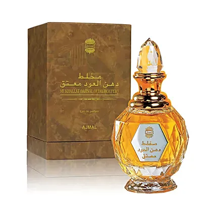 Mukhallat Dahn Al Oudh Moattaq Eau De Parfum 60Ml: Ajmal Perfumes