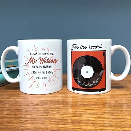 Music Teacher Mug: Personalised Mugs Dubai