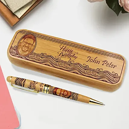 Personalised Wooden Pen: Personalised Gifts