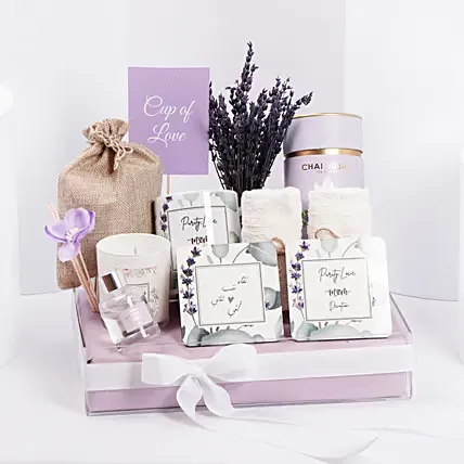 Purity Love & Mom Hamper: Tea and Coffee Gift Hampers