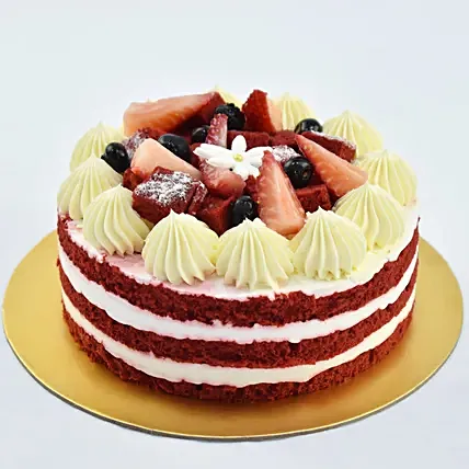 Red Velvet Cake: Birthday Cake For Husband