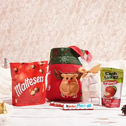 Reindeer Treat Pouch: Secret Santa Gifts