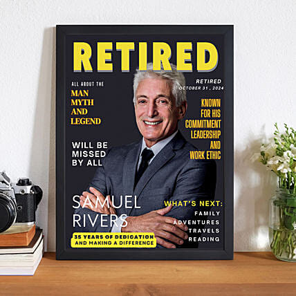 Retirement Day Frame: Retirement Gifts
