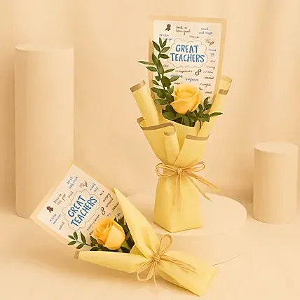 Rose Bouquet: Teachers Day Gifts
