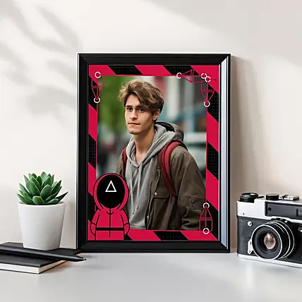 برواز صور تصميم لعبة الحبار: 