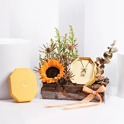 Swarovski Crystal Necklace For Her: Jewellery 