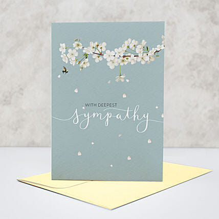 Sympathy Greeting Card: 