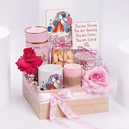 The Fierce N Feminine Box: Tea and Coffee Gift Hampers