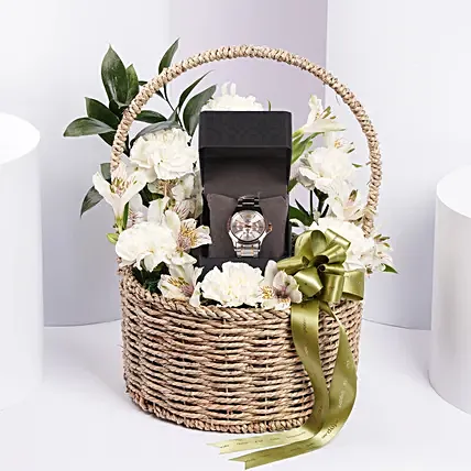 Titan Workwear Watch Gift Basket For Him: Titan Watches