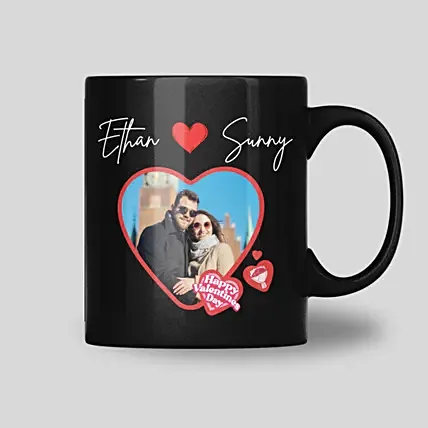 مج عيد الحب مخصص بالصورة | أسود: هدايا بتصميم خاص لطلب الزواج