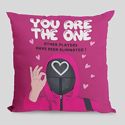 Squid Game Cushion: Valentines Day Cushions