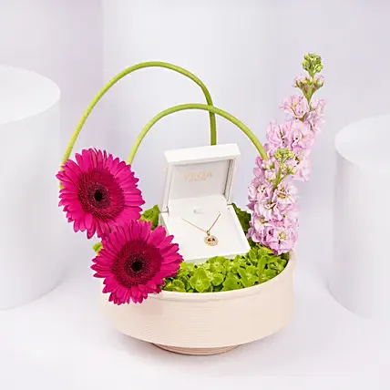 Vega Pave Diamond Evil Eye Necklace With Italian Anchor Chain: 