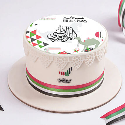 كيك أناقة عيد الاتحاد: كيك ماربل