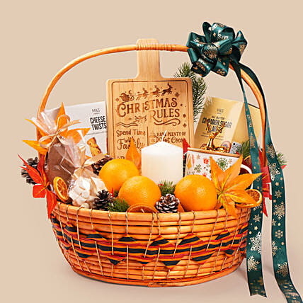 Winter Citrus Delight Gift Hamper: Christmas Hampers