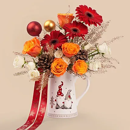 Christmas Festive Bloom Jug: Gifts 