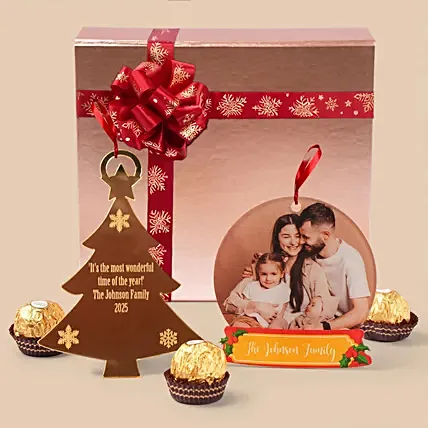 Personalized Holiday Love Gift Set: تنسيق هدايا الكريسماس